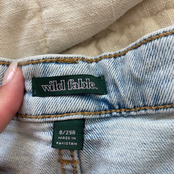 Wild Fable High Waisted Jean Shorts - Picture 2 of 3